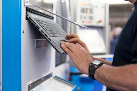Programmable machine Stock Photos