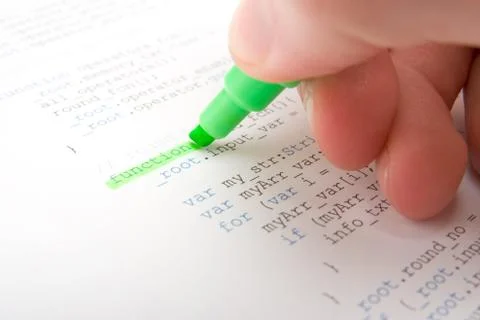 Programmer analyst Stock Photos