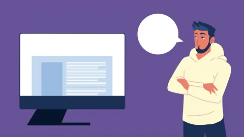 Programmer and desktop Stock Footage 153952903