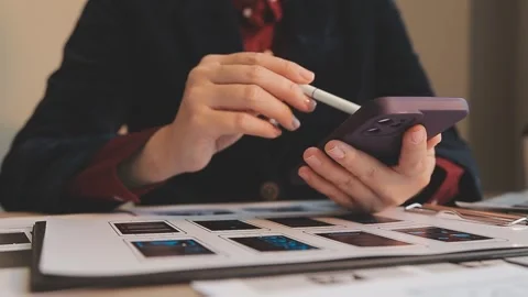 Programmer and Developer coding software application. Stock Footage 258671293