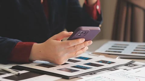 Programmer and Developer coding software application. Stock Footage 258671303