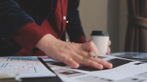 Programmer and Developer coding software application. Stock Footage 258671436