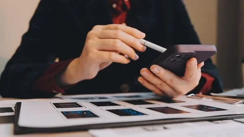 Programmer and Developer coding software application. Stock Footage 258823359