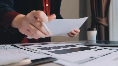 Programmer and Developer coding software application. Stock Footage 258826175