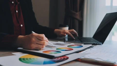 Programmer and Developer coding software application. Stock Footage 258826202