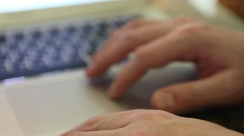 Programmer build web site and searching information on google Video stock 45512821