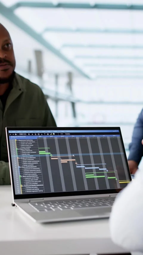 Programmer Code Training. Diverse Business Team Stock Footage 300667754