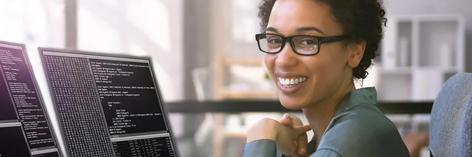 Programmer Coding Classes. Web Developer Coder 写真素材