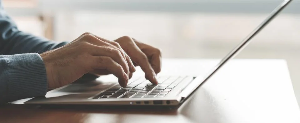 Programmer create app coding software developer it Stock Photos