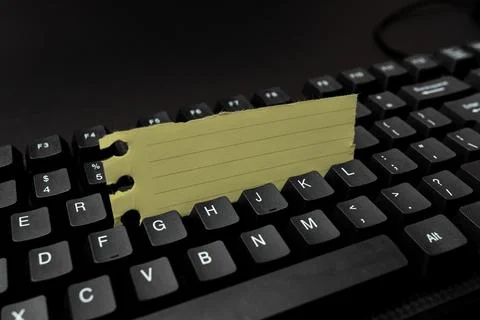 Programmer Creating New Software, Coder Typing Programming Language, Browsing Stockfoto's