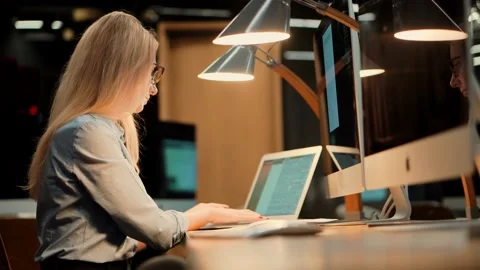 Programmer Design Internet Online App.Software Developer Coding Web App Stock Footage 149977057