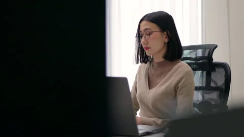 Programmer Focused on Screen Display. Stock Footage 267179246