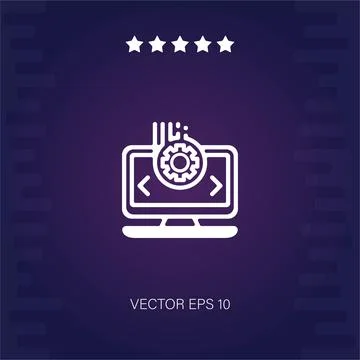 Programmer  icon Stock-Illustration