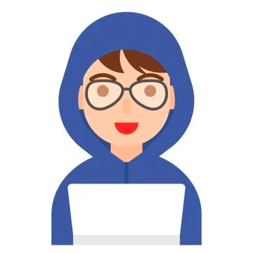 Programmer icon, profession and job vector illustration Stock-Illustration