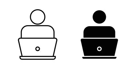 Programmer icon vector art Illustrations Stock Illustration