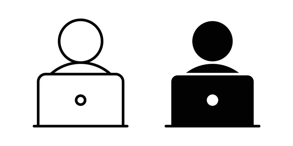 Programmer icon vector design. EPS10 Stock-Illustration