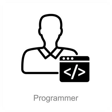 Programmer Stock-Illustration