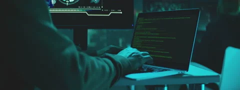 Programmer in a modern office Stock Footage 149248197