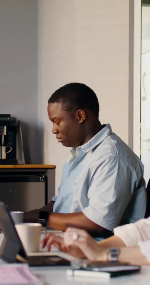 Programmer in the office Stock-Footage 313269330