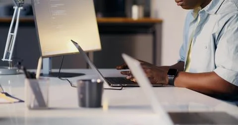 Programmer in the office Stock Photos