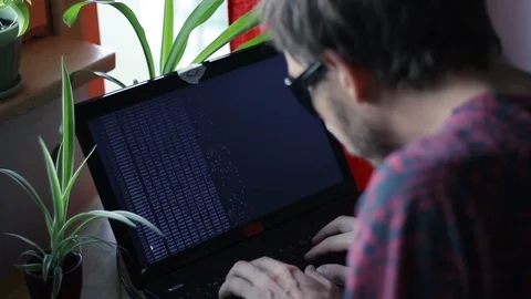 Programmer Programming Program Vídeo Stock 90755246