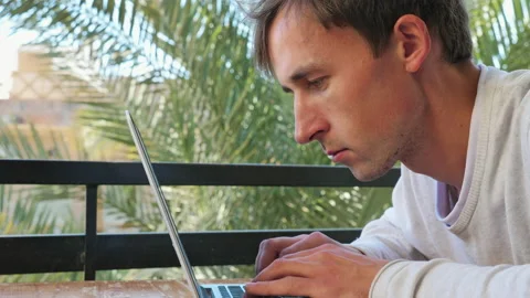 Programmer, soft engineer doing remote work Video stock 183262702