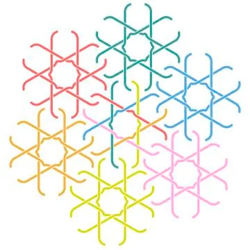 Programmer symbol in flat and isolated style. 스톡 일러스트