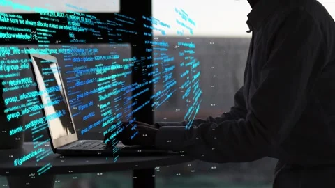 Programmer typing code Stock-Footage 247321161