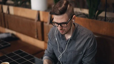 Programmer Using His Laptop 動画素材 103741665