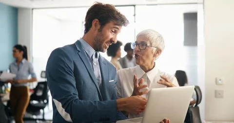 Programmer working in a software developing company office Stock Photos