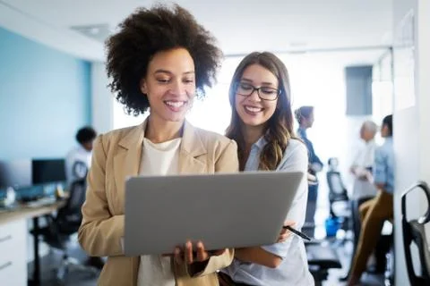 Programmer working in a software developing company office Stock Photos