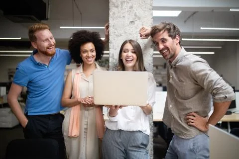 Programmer working in a software developing company office Stock Photos