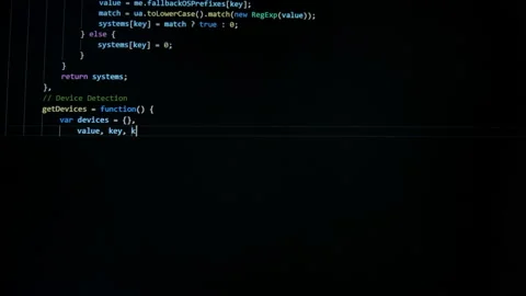 A programmer writes a code, close up. Stock Footage 93015729