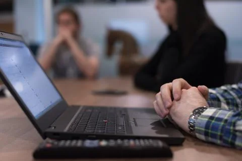 Programmer writing programming code 库存照片