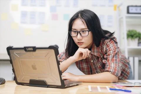 Programmers and developer teams are coding and developing software Foto stock