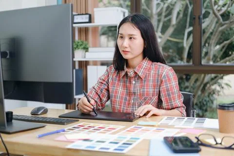 Programmers and developer teams are coding and developing software 스톡 사진