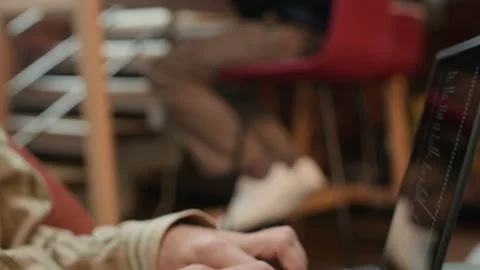 Programmers Coding in Modern Coworking Space Stock-Footage 319993905