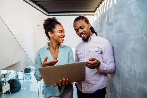 Programmers cooperating at IT company developing apps. People business work Stock Photos
