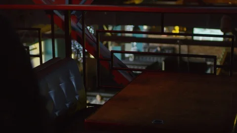 Programmers Developing Software in Café Stock Footage 105288724