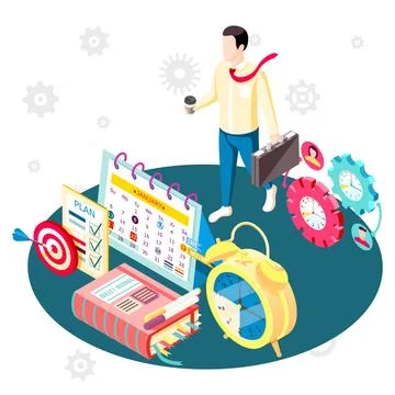 Programmers hackers freelancers overworked Stock-Illustration