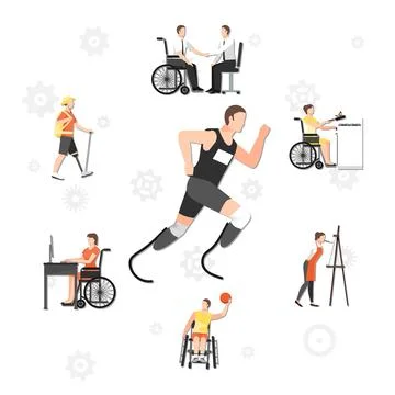 Programmers hackers freelancers overworked Stock-Illustration