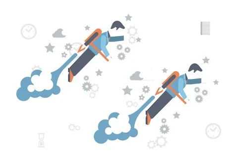 Programmers hackers freelancers overworked 스톡 사진