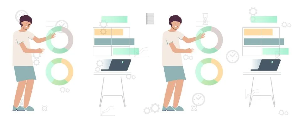 Programmers hackers freelancers overworked 스톡 사진