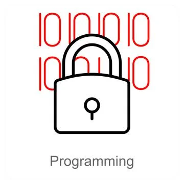 Programming and coding icon concept Stock-Illustration