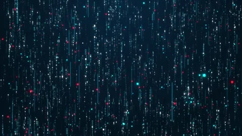 Programming binary digits. Modern technology hex code. Futuristic digital Stock Footage 313865874