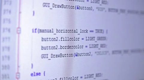 Programming (close-up footage) Stock Footage 49135644