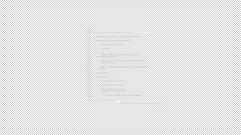 PROGRAMMING CODE 014-sh-alpha Stock Footage 172345851