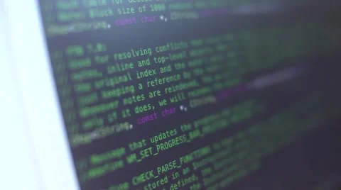 Programming code 2 Video stock 41512129