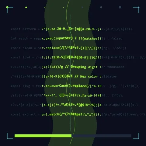 Programming Code Abstract Background, Digital Data Flow, Software Developme.. Stock Footage 347265480