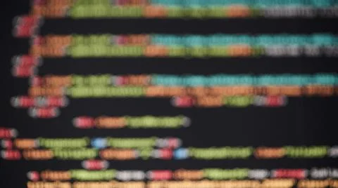 Programming code abstract background of software developer. Stock Photos